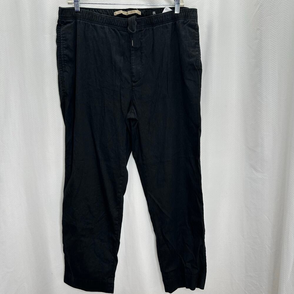 Banana Republic men’s black linen pants Fall ‘24 38 X 30